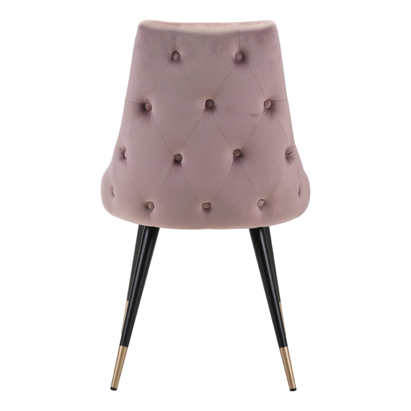  Zuo Piccolo 101088 Dining Chair - Pink IMAGE 4