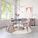 Zuo Piccolo 101088 Dining Chair - Pink IMAGE 8