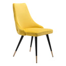  Zuo Piccolo 101091 Dining Chair - Yellow IMAGE 1