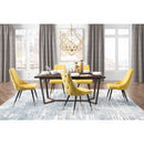  Zuo Piccolo 101091 Dining Chair - Yellow IMAGE 9