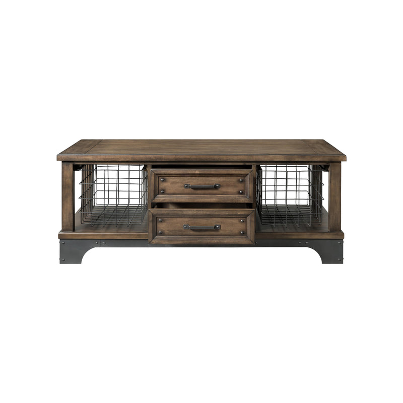 Intercon Furniture Whiskey River Coffee Table WY-TA-5028-GPG-C IMAGE 3