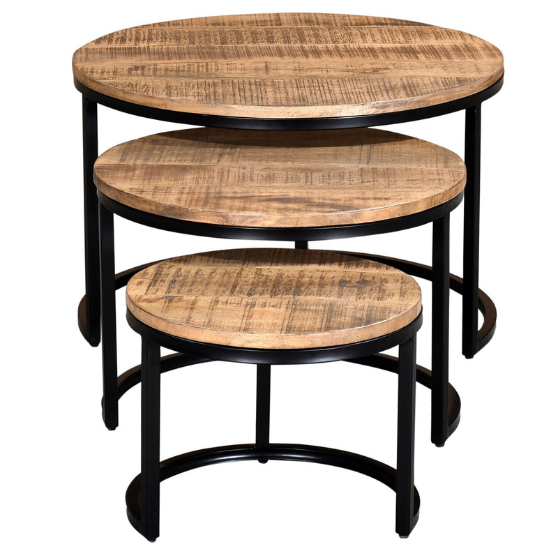 !nspire Darsh Occasional Table Sets 303-403WGY IMAGE 3