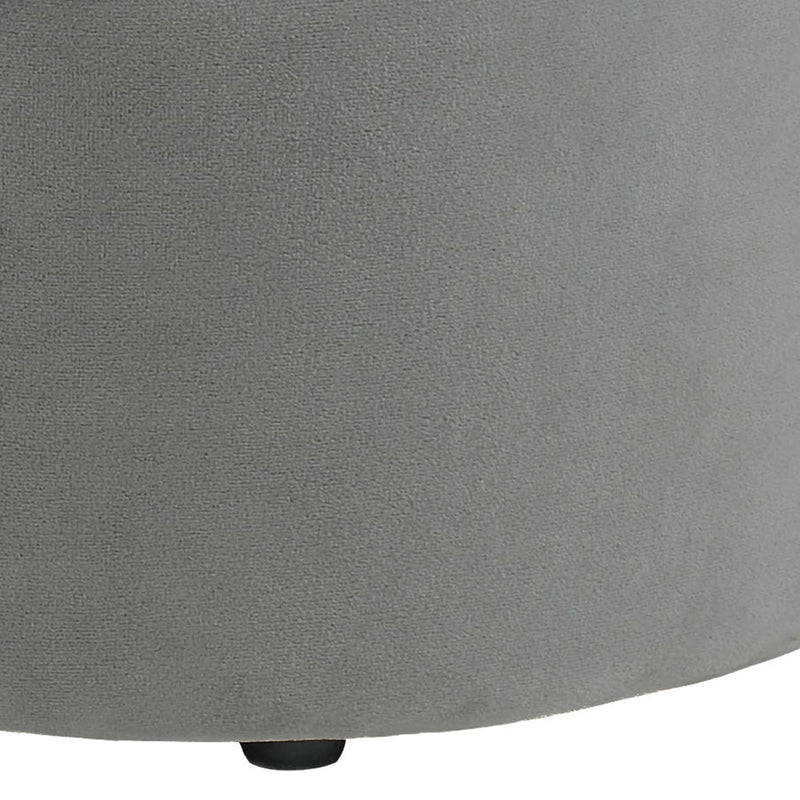 !nspire Violet Fabric Ottoman 402-507GY IMAGE 6