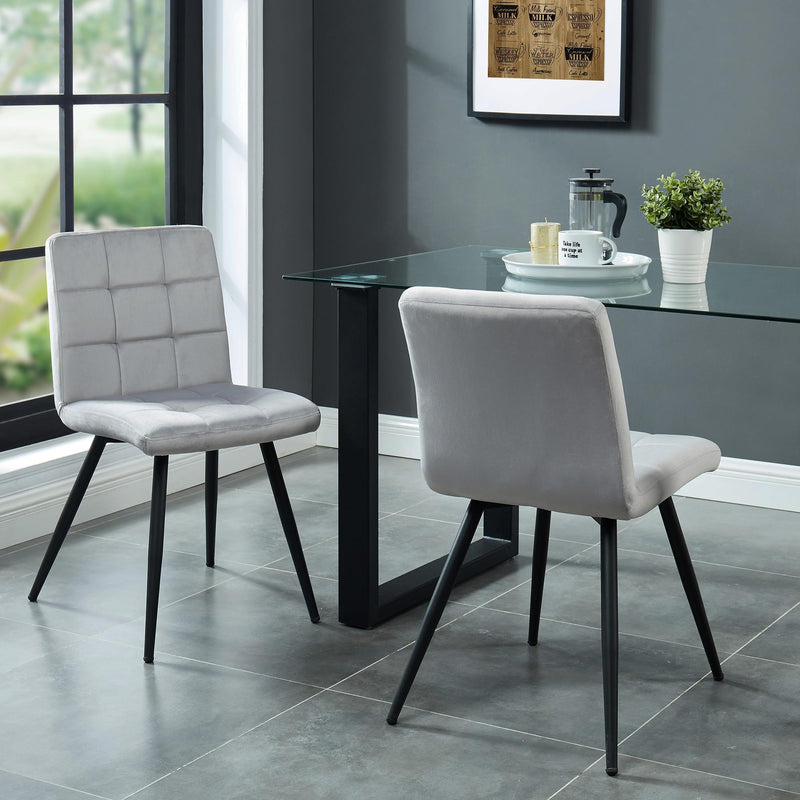 !nspire Suzette Dining Chair 202-476GRY IMAGE 4