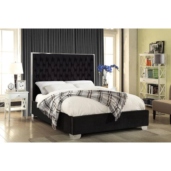 IFDC King Upholstered Platform Bed IF 5542 - 78 IMAGE 1