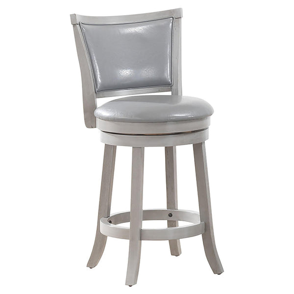 Worldwide Home Furnishings Rowan 203-478GY 26" Counter Stool - Grey IMAGE 1