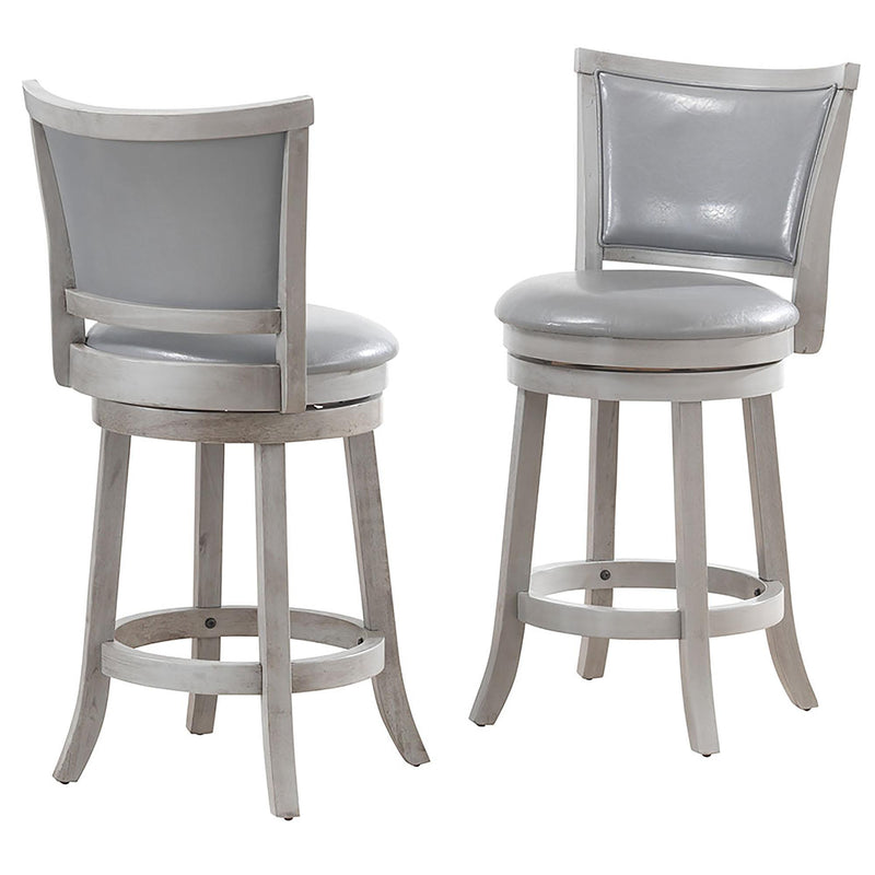 Worldwide Home Furnishings Rowan 203-478GY 26" Counter Stool - Grey IMAGE 7