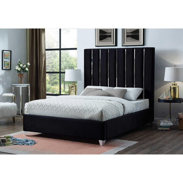 IFDC King Upholstered Platform Bed IF 5621 - 78 IMAGE 1