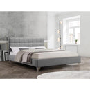 IFDC Full Upholstered Platform Bed IF 5710 - 54 IMAGE 1