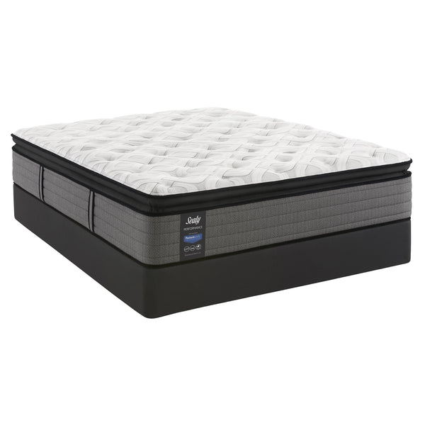 Sealy Lavina Plush Pillow Top Mattress Set (King) IMAGE 1