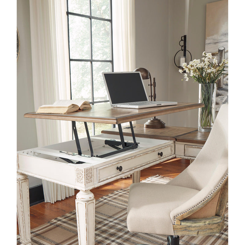 Signature Design by Ashley Realyn H743-134 Home Office Lift Top Desk IMAGE 10