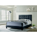  Coaster Furniture Mapes 305746KE Upholstered Eastern King Panel Bed - Charcoal IMAGE 4