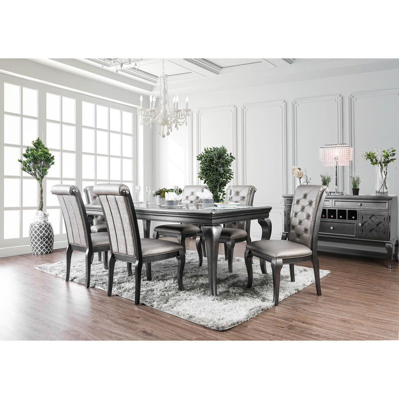 Furniture of America Amina Dining Chair CM3219GY-SC-2PK IMAGE 3