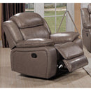  IFDC Leather Match Recliner IF 8011 - C IMAGE 1