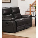  IFDC Reclining Leather Match Loveseat IF 8012 - L IMAGE 1