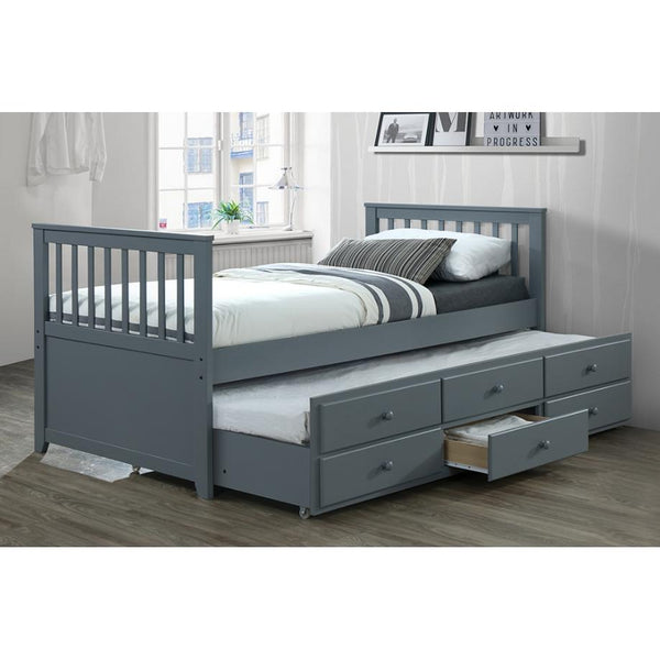 Titus Furniture T2100 Twin Bed with Storage T2100G IMAGE 1