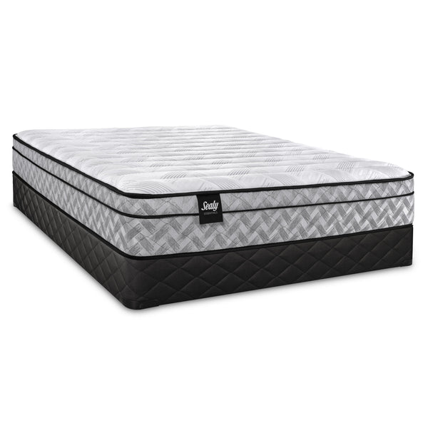 Sealy Crosswick Euro Top Mattress Set (Twin) IMAGE 1