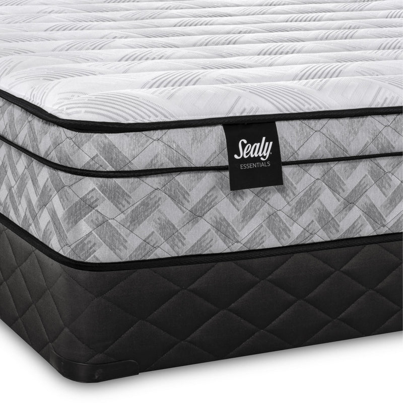 Sealy Crosswick Euro Top Mattress Set (Twin) IMAGE 3