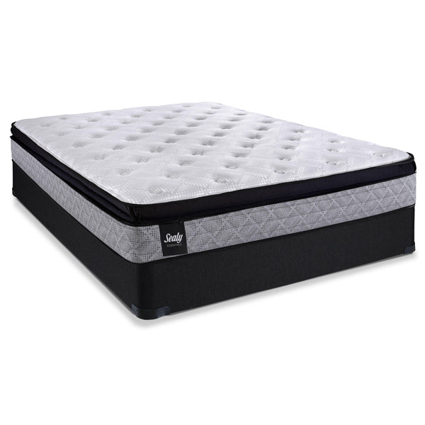 Sealy Hotel Boutique II Euro Pillow Top Mattress Set (Twin) IMAGE 1