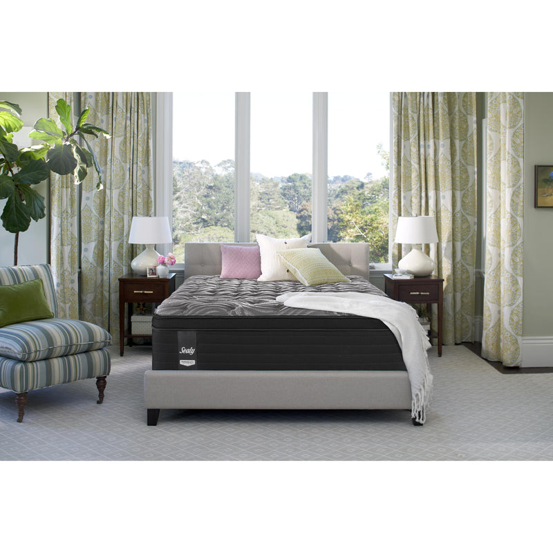 Sealy Tallwood Cushion Firm Euro Top Mattress Set (Queen) IMAGE 7