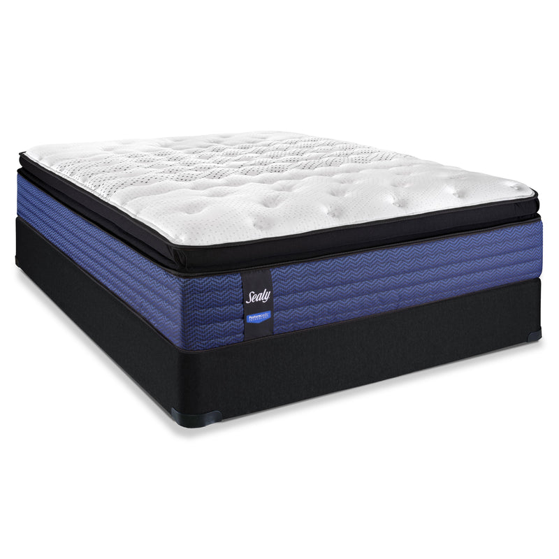 Sealy Mantova Firm Euro Pillow Top Mattress (Twin) IMAGE 6