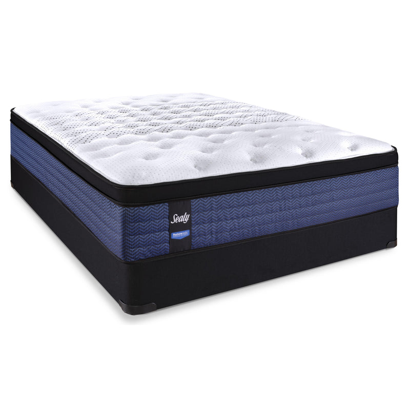 Sealy Pineridge Firm Euro Top Mattress Set (Queen) IMAGE 1