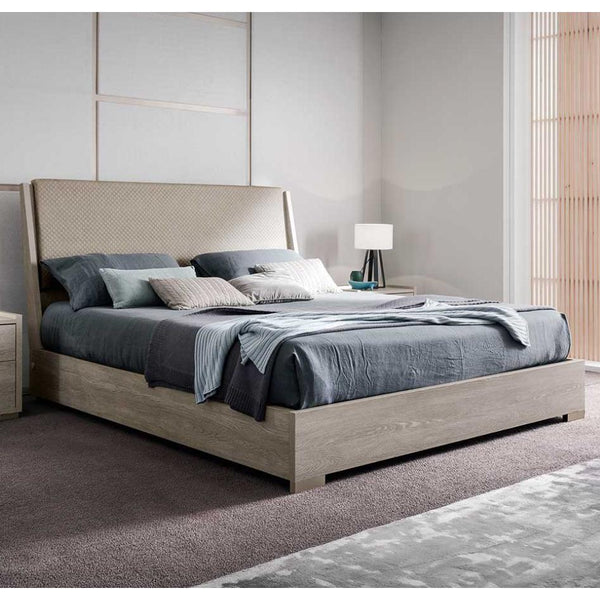 ALF Italia Demetra Queen Upholstered Platform Bed PJDM0150 IMAGE 1