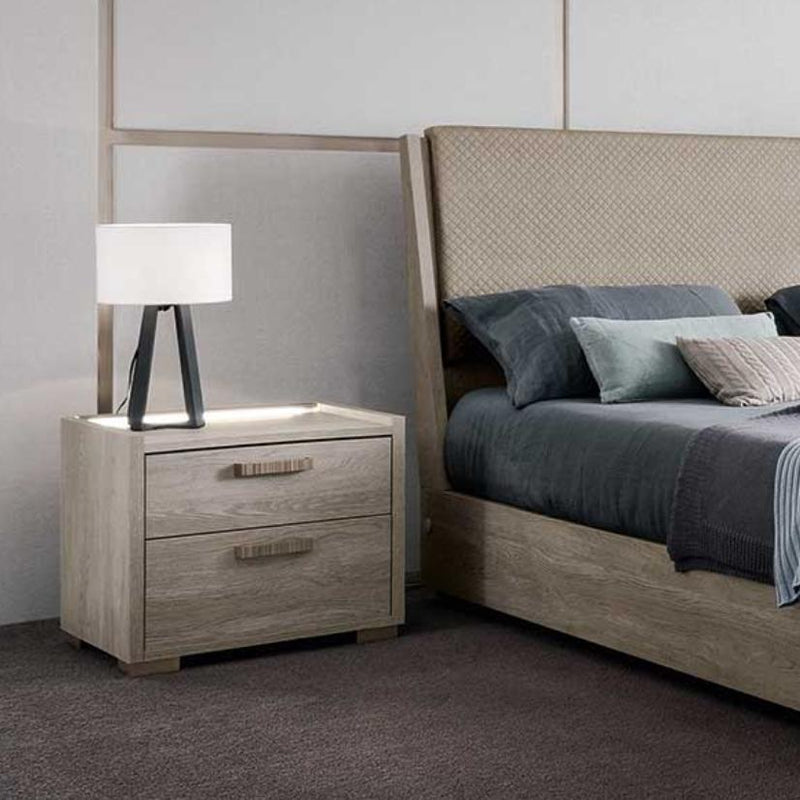 ALF Italia Demetra King Upholstered Platform Bed PJDM0202 IMAGE 2