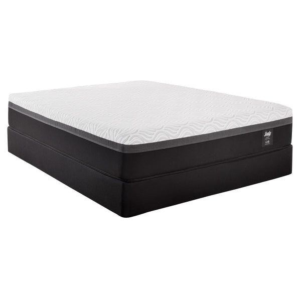 Sealy Hybrid Essentials Cushion Firm Mattress Set (Twin) IMAGE 1