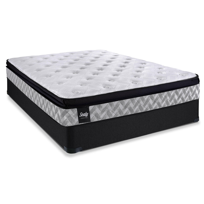 Sealy Kobe II Plush Euro Pillow Top Mattress (Twin) IMAGE 3