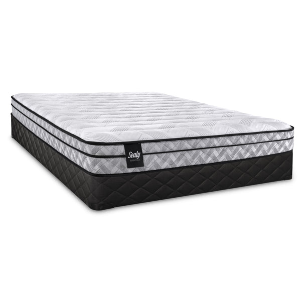 Sealy Hanley II Cushion Firm Euro Top Mattress Set (Twin) IMAGE 1