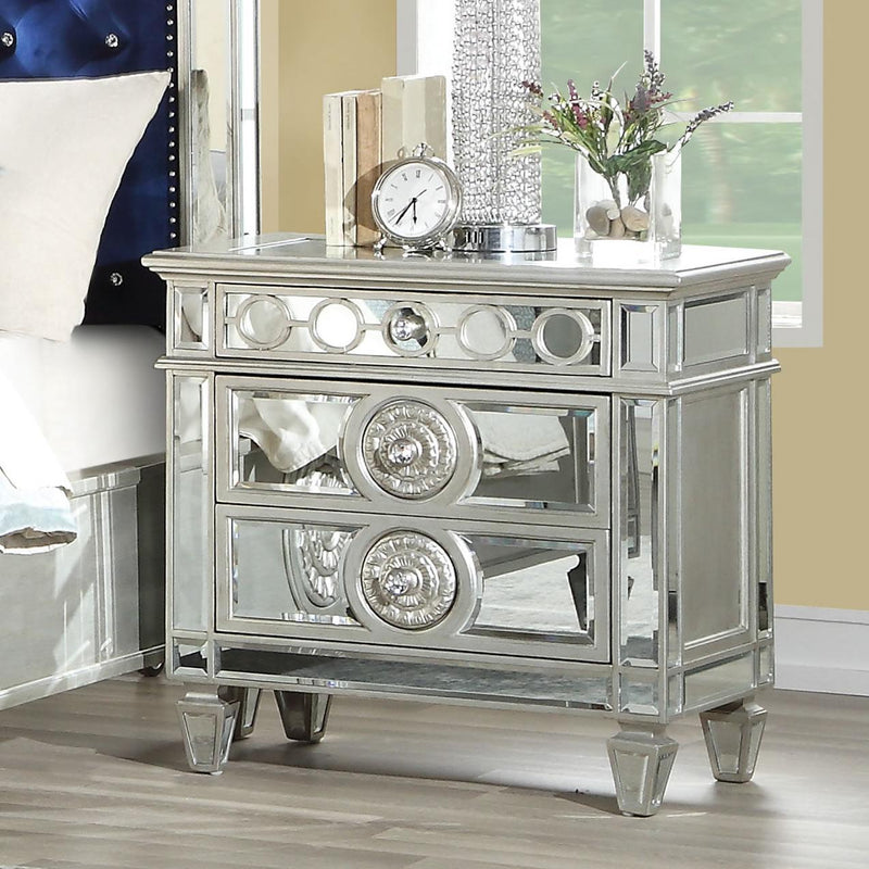 Acme Furniture Varian 3-Drawer Nightstand 26153 IMAGE 1