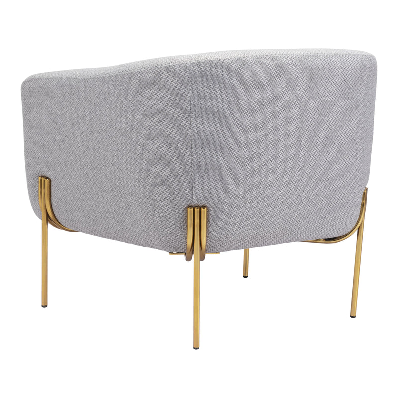  Zuo Micaela 101259 Armchair - Grey IMAGE 5