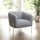  Zuo Micaela 101259 Armchair - Grey IMAGE 8