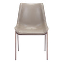  Zuo Magnus 101272 Dining Chair - Brown & Walnut IMAGE 3