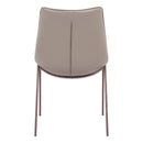  Zuo Magnus 101272 Dining Chair - Brown & Walnut IMAGE 4