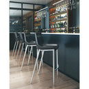  Zuo Magnus 101276 Barstool - Black & Silver IMAGE 8