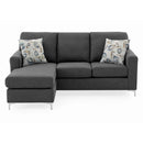 Minhas Furniture Fabric Sectional AB1024-PC IMAGE 1
