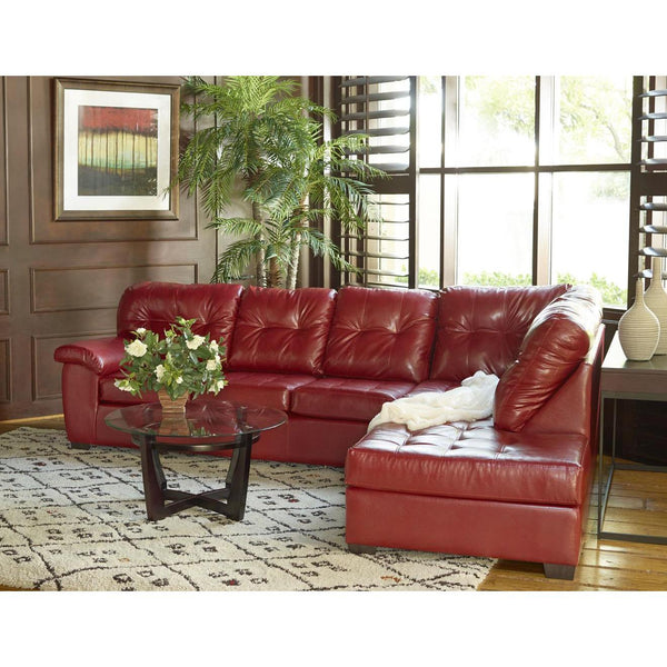 Minhas Furniture PU 2 pc Sectional NU6000-R-01L/NU6000-R-05R IMAGE 1