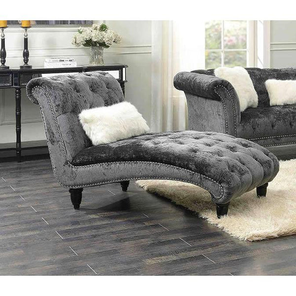Minhas Furniture Naples Fabric Chaise NAPLES-03 IMAGE 1