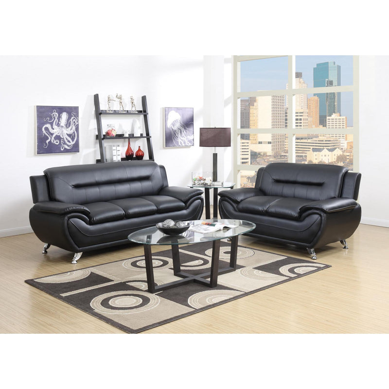 Minhas Furniture Guinness Stationary Polyurethane Loveseat GUINNESS-BLPU-02 IMAGE 2