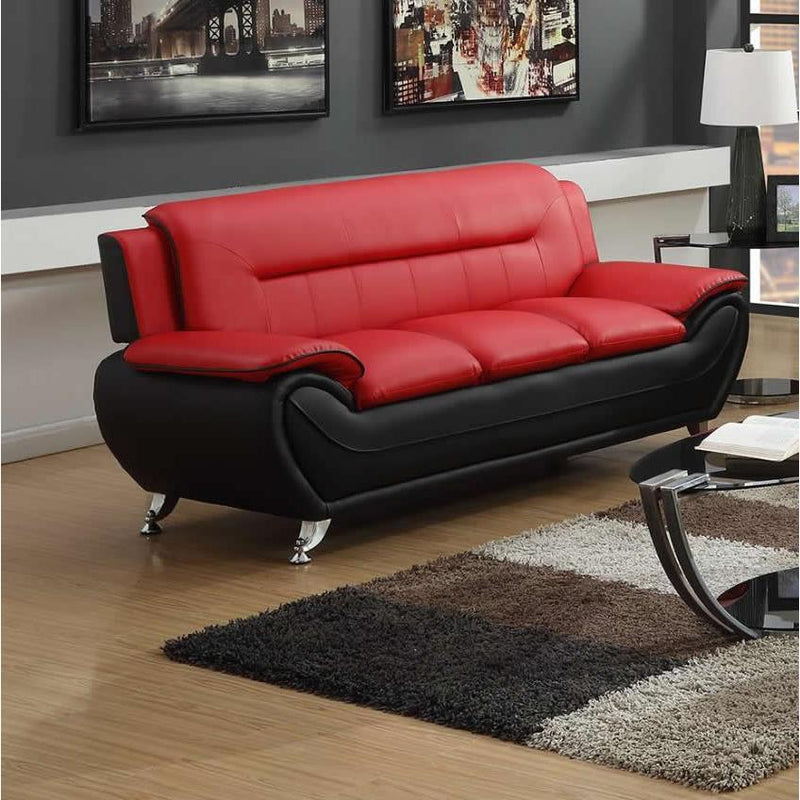 Minhas Furniture Guinness Stationary Polyurethane Sofa GUINNESS-RBPU-01 IMAGE 1