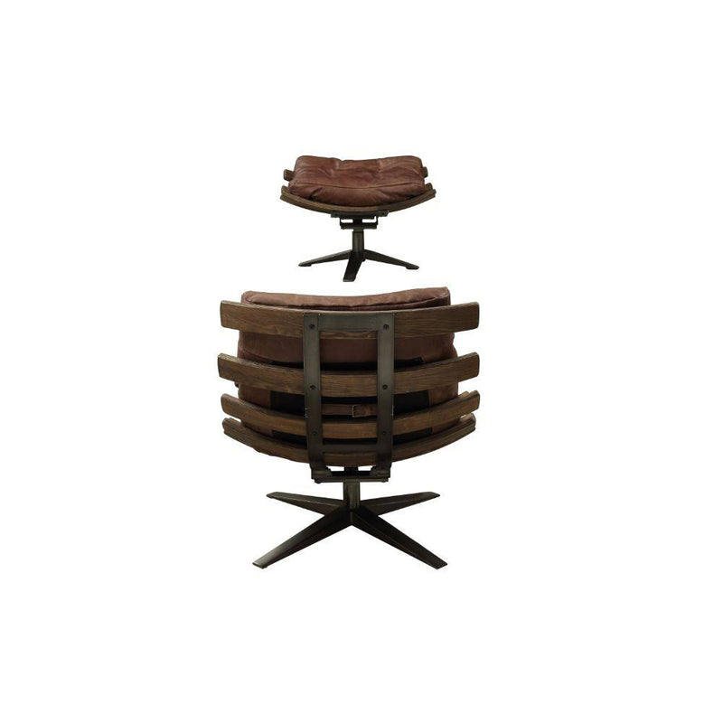 Acme Furniture Gandy 59530 Chair & Ottoman IMAGE 6