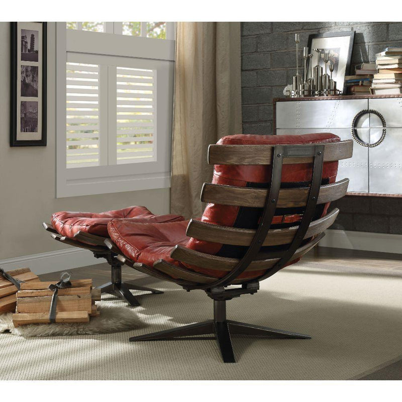 Acme Furniture Gandy 59531 Chair & Ottoman IMAGE 7