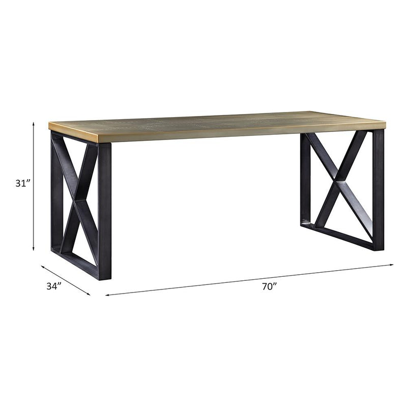 Acme Furniture Jennavieve 92550 Executive Writing Desk IMAGE 8