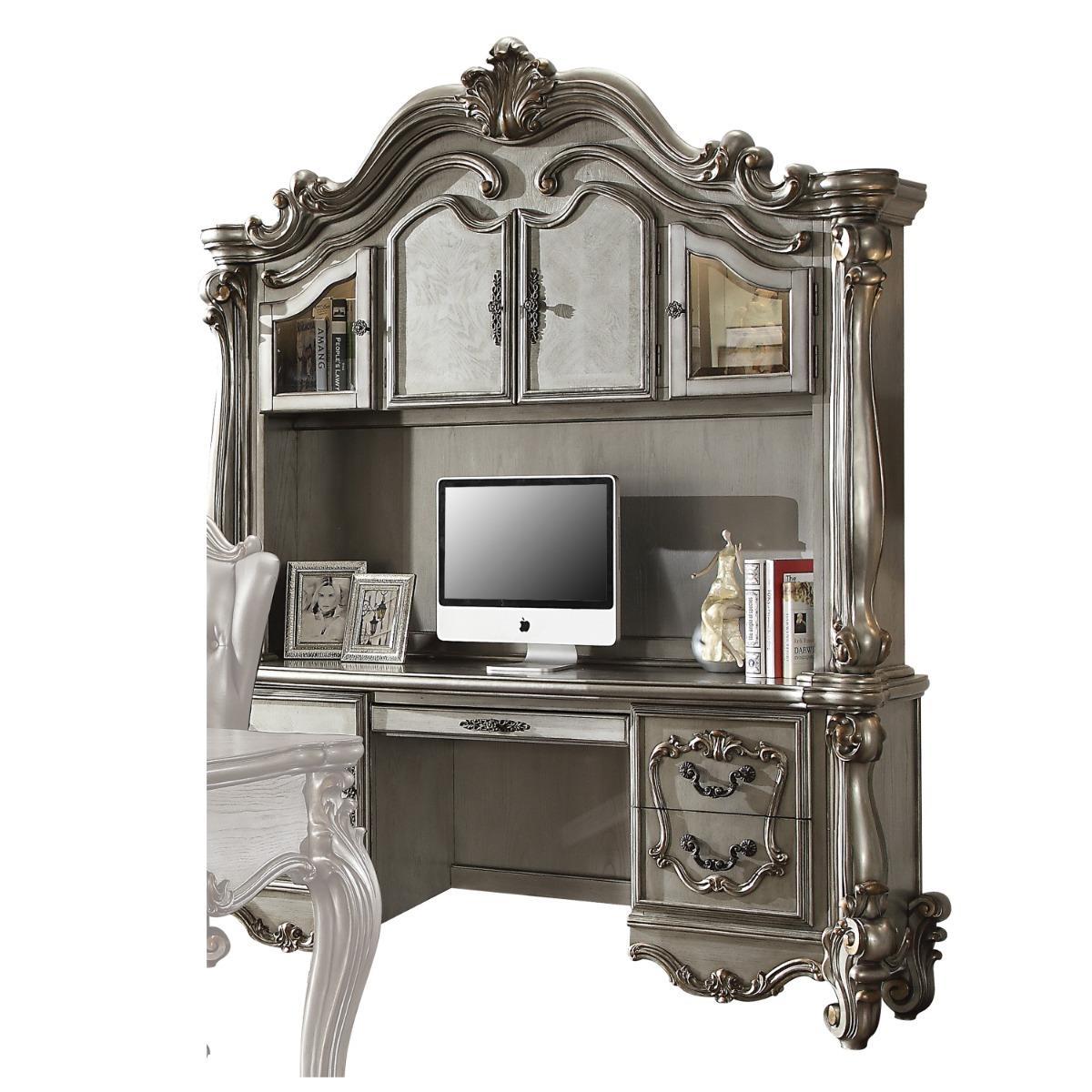 Acme Furniture Versailles 92824 Executive Computer Desk with Hutch
