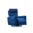 Elran Swivel Glider Rocker Fabric Recliner L0202-MEC-SG IMAGE 1