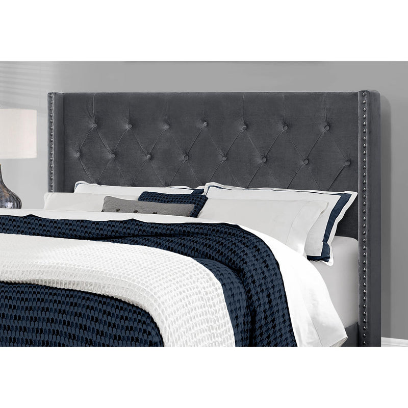 Monarch Queen Upholstered Platform Bed I 5986Q IMAGE 3