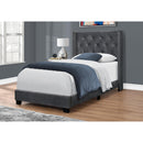 Monarch Twin Upholstered Platform Bed I 5986T IMAGE 2