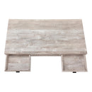 Monarch Computer Desk - Taupe Reclaimed Wood/Black I 7449 IMAGE 3